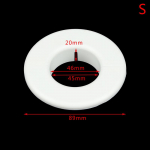 Abs &otilde;hukonditsioneeri augu kate &uuml;mmargune sein Reserveeritud auk Dekoratiivne kork S