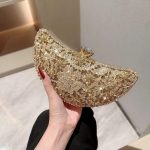 Water Diamond banketi k&auml;sikott S&auml;delev peokott Naiste &otilde;htus&ouml;&ouml;k Sidurikotid kollane