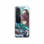 Coque pour Oppo A58 demon slayer tanjiro kamado 8 Maniacase