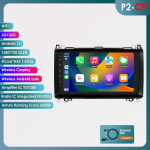 Hiizpo Android13 autoraadio Mercedes Benz W169 W245 B200 W906 Sprinter W639 Vito Multimeedia videopleier Navigatsioon Intelligentne GPS Carplay Auto P2CP 4Core 2G 32G