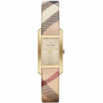 Burberry BU9509 Pioneer Kuldse sihverplaadiga Kuldse ioonkattega Naiste k&auml;ekell