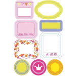 Etiquettes repositionnables rose