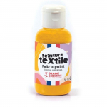 Peinture pour textile 50 ml - jaune d'or