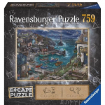 Escape puzzle Le phare - Ravensburger - 759 pi&egrave;ces - Pour adultes et enfants d&egrave;s 12 ans - Jeu d'&eacute;vasion
