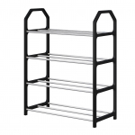 Kingariiul Lihtne mitmetasandiline plastikust roostevabast terasest Kergesti paigaldatav vastupidav jalan&otilde;ude hoiuriiul