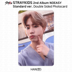 Stray Kidsi 2. album NOEASY ametlik standardne fotokaart Ver KPOP K-POP Han - Doublesided