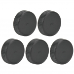 5 tk plastikust tagumise korgi kaitsekate sobib Pentaxi PK-kinnitusega peegelkaamera objektiivile