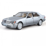 1/24 Scale BENZ W140 S320 SEL Street Edition sulam retro vana auto mudel survevalu metallist klassikalised autod s&otilde;idukid mudel helivalgus lastele m&auml;nguasjad kingitus valge