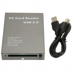 M&auml;lukaardilugeja USB2.0 PCMCIA kaardilugeja 68 kontaktiga suure kiirusega t&ouml;&ouml;stuslik v&auml;lkm&auml;lukaart otse