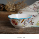 Vintage prantsuse stiilis keraamiline taldrik, kerge, luksuslik, kallihinnaline restorani salatitaldrikud, kodune p&auml;rastl&otilde;unatee, magustoidu puuviljataldrik