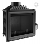 Cast iron fireplace KRATKI ANTEK 10 kW fi 150 must