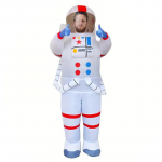 Astronauti t&auml;ispuhutav &uuml;likond, t&auml;iskasvanu One size (150-190cm) valge