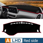 Auto armatuurlaua kate V&auml;ltige kerget padjandit p&auml;ikesevari UV-vastased vaibad libisemiskindlad matid, tarvikud Hyundai Tucson TL N Line 2019 2020 jaoks