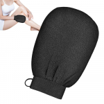 Vann Koorimiseks Kooriv Keha Puhastus Scrub Mitt Dead Skin Kindad du&scaron;i jaoks Kehahari k&auml;ter&auml;tik SPA vaht kehamassaaž must
