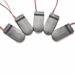 5 tk isetehtud 3 V nupuga m&uuml;ndipatarei hoidja &uuml;mbriskarp sisse-v&auml;lja l&uuml;litiga Cr2032