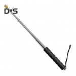 200/300 cm teleskoop-giidi lipuvarras koos libisemisvastase k&auml;sna k&auml;epidemega, vastupidavast metallist pikendatav &otilde;petaja osuti b&auml;nner k&auml;eshoitav lipuvarras 2M