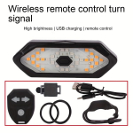 USB-taaslaetav LED jalgratta tagatule mitme režiimiga ohutussignaal koos suunatuledega punane v&auml;lk jalgratta tuli