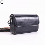 Retrokaamera nahast koti&uuml;mbris koos &otilde;larihmaga Sony SX730 jaoks Canon SX740 G7X3 G7X HX99 R Q3P5 jaoks black-onesize