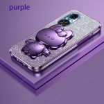 Armas 3D j&auml;nese meigipeegli alus, galvaniseeritud korpus Huawei Honor 50 Pro 90 Lite 60 SE 20 30 Nova 9 11 5t 3 3i jaoks, kaitsev tagakaas Nova 11 Pro