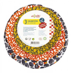 Recouvre-bol - AH ! TABLE ! - Petits mod&egrave;les - Coton certifi&eacute; GOTS - Z&eacute;ro d&eacute;chet - Dimensions 15-19 cm
