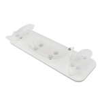 VR-kiivri kontrolleri laadimisdokk Magnetkontaktidega Laadimisjaam Statiiv RGB-valgustusega Must valge