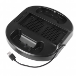 Konsooli jahutusalus USB-toitega kahe kontrolleri laadija M&auml;ngukonsooli jahutusjaam XBOXile