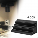 4 t&uuml;kki Akustiline vaht nurga bassiplokid Varustus Tarvikud M&uuml;ra summutavad seinapaneelid 24 cm