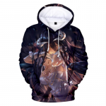 3D-print Sudadera Overlord Albedo Hoodie Meeste/naiste s&uuml;gistalvised kapuutsid Vabaaja riided Pusad Meeste Suured S