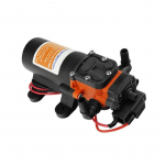 35PSI 12V Mere Vee Pump Diafragma Isepumpav Pump Paadi Tarvikud Du&scaron;id Tualetid Vee &Uuml;lekande Mootor RV Karavani jaoks must