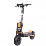 KX-Electric X8 Plus Maastikuratas T&auml;iskasvanute Kokkupandav Elektrit&otilde;ukeratas 4000W*2 Kahe mootoriga 60V aku 14-tollised maastikurehvid Linnaliiklus Elektrit&otilde;ukeratas must/oranž