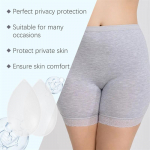 Korduvkasutatav j&auml;lgedeta n&auml;htamatu kleepuv silikoon naistele s&auml;&auml;rised ujumisriided Activewear veekindel kattepadi