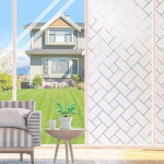 Isekleepuv PVC staatiline klammerduv aknakile, sobib vannitoa ja du&scaron;ikabiini akendele, l&auml;bipaistev v&otilde;i l&auml;bipaistmatu aknakile elutoa kodu kaunistamiseks 45*100cm