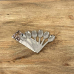 Lot de 6 Cuill&egrave;res &agrave; Hu&icirc;tres