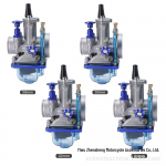 KEIHIN PWK Mootorratta Karburaator (24-34MM) sinise l&auml;bipaistva ujukikambriga KEI PWK 26mm Blue