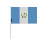 Drapeau - Guatemala - Mini Drapeau - 14 x 21 cm - Pol&uuml;ester - L&eacute;ger et robuste