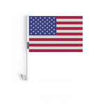 Drapeau - &Eacute;tats-Unis - 10 t&uuml;kki - 14 x 21 cm - Pol&uuml;ester - M&acirc;t en Plastique