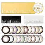 Loveil v&auml;rvilised kontaktl&auml;&auml;tsed 1 karp 10 Kumi koos v&otilde;i ilma Bubble Galaxy &uuml;hep&auml;evaste l&auml;&auml;tsedeta, l&auml;&auml;tsed, Koda, retsept, 14.2mm, 14.4mm, 14.5mm, 15.0mm, PWR