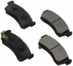 Akebono-Brake K4 Esipiduri klotsid kergs&otilde;idukitele K-769WK K-769WK must