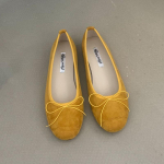 Moodsad Jalan&otilde;ud &Uuml;mar Nina Luksuslikud Naiste Baleriinad Tantsukingad Naiste Slip-on Mood Liblikas-S&otilde;lm Madalad Daamide Korterid Kingadega 39 beige