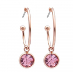 E373 Austria kristallk&otilde;rvar&otilde;ngad - Hele roosa