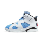 Air Jordan 6 Retro PS UNC Home Laste tossud Sinine University-Blue Valge DV3605-410 28