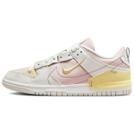 Nike Dunk Low Disrupt 2 Roosa Oxford Naiste Tennised Phantom Sail Lemon-Wash DV4024-001 35.5