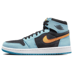 Air Jordan 1 High Zoom Comfort 2 Bleached Aqua Citrus Meeste tossud Sinine Must Valge DV1307-408 46