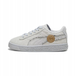 One Piece x Puma Suede V&auml;ikelaste Varustus 5 Luffy Laste Tossud Hall Sulghall Plaatinahall 396721-01 31