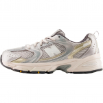New Balance NB 530 Kangas Mugavad Mitmek&uuml;lgsed Madalad Laste Vabaaja Jalan&otilde;ud Meeste toss Hall H&otilde;bedane GR530KMW 37.5