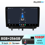 Ossuret Carplay 4GLTE 360Cam Carplay Android Auto Raadio Opel Corsa D 2007-2012 jaoks Auto Infotainment Multimeedia M&auml;ngija GPS Intelligentne Auto Stereo RDS S8 8Core 8G 256G
9inch ADASC2