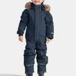 Lastele kost&uuml;&uuml;mid Jumpsuit Suusakost&uuml;&uuml;m Poistele T&uuml;drukutele Talvine soe &otilde;ues fliis kombinesoon Tuulekindel lastele Suusatamine Lumelaua &uuml;likond 140cm tumehall v&auml;rv
