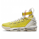 Nike LeBron 16 Hfr Harlem Stage 16 'Bright Citron Light Bone Habanero Red' tossud CI1144-700 38