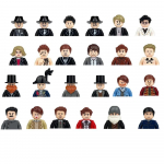 Linnategelased Tegevusfiguurid Ehituskivid Politseinik &Otilde;petaja Tulet&otilde;rjuja Amet Minikujukesed Nukud Tellised Komplekt Lastele M&auml;nguasjad