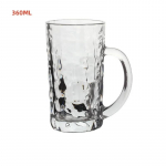 330/360ML &Otilde;lleklaasid Kruus Suure mahutavusega Paks &Otilde;llekruus Klaas Kristallklaasist Tass L&auml;bipaistev K&auml;epidemega Klubi Baari Peo Kodu jaoks <0.25L